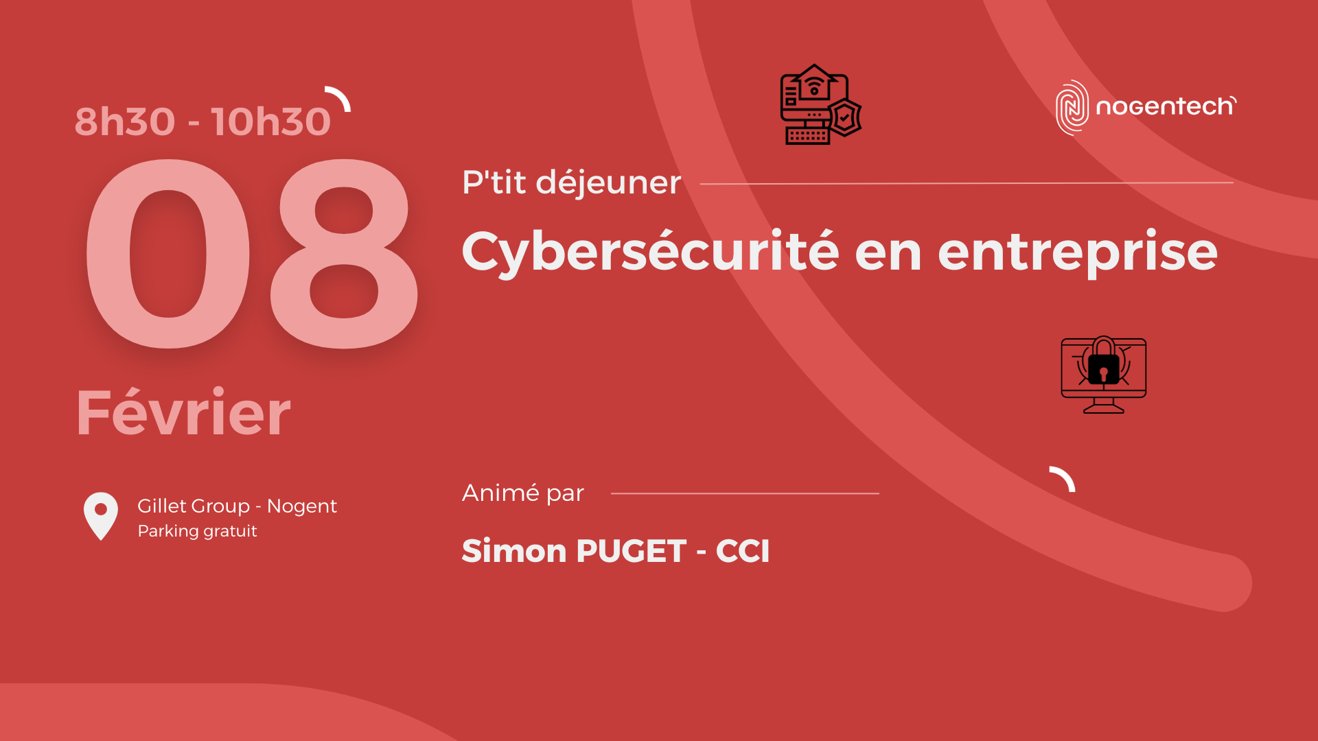 Ptit dej#5 - Cybersécurité en entreprise